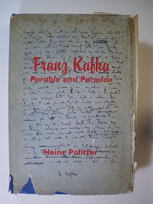 Franz Kafka. Parable and Paradox