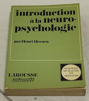 Seller image for INTRODUCION A' LA NEURO-PSYCHOLOGIE for sale by Amarcord libri