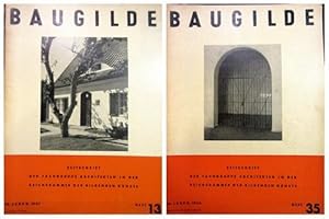 Baugilde - Zeitschrift der Fachgruppe Architekten in der Reichskammer der bildenden Künste. 18. J...