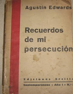Bild des Verkufers fr Recuerdos de mi persecucin zum Verkauf von Librera Monte Sarmiento