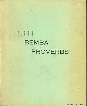 1,111 Bemba Proverbs