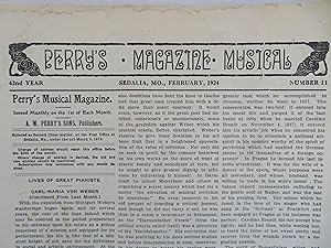 Perry's Musical Magazine, February 1924