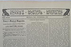 Perry's Musical Magazine, December 1925