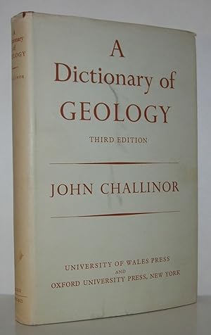 Seller image for A DICTIONARY OF GEOLOGY for sale by Evolving Lens Bookseller