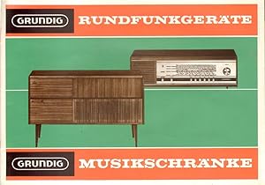 Grundig Rundfunkgeräte, Grundig Musikschränke.