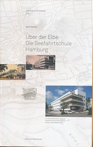 Bild des Verkufers fr ber der Elbe. Von Rainville's Garten ber die Seefahrtschule zum Campus Rainvilleterrasse. zum Verkauf von Fundus-Online GbR Borkert Schwarz Zerfa