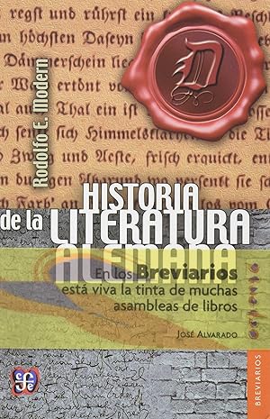 Imagen del vendedor de Historia de la literatura alemana a la venta por Imosver