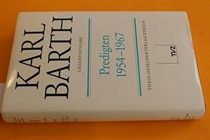 Imagen del vendedor de Predigten 1954-1967 (Karl Barth, Gesamtausgabe Band 12. Herausgegeben von Hinrich Stoevesandt) a la venta por Antiquariat Tintentraum