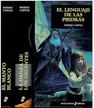 Bild des Verkufers fr EL LENGUAJE DE LAS PIEDRAS. 3 Vols. I. EL LENGUAJE DE LAS PIEDRAS. II. LA DANZA DE LOS GIGANTES. III. EL MANTO BLANCO. 1 edicin espaola. Trad. Carme Font / Ignacio Alonso Blanco. zum Verkauf von angeles sancha libros