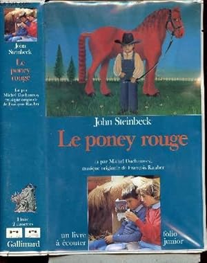 Image du vendeur pour COFFRET : LE PONEY ROUGE ( LIVRE BROCHE + 2 CASSETTES AUDIOS) mis en vente par Le-Livre