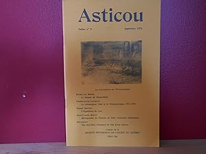 Seller image for Asticou cahier no 9 Septembre 1972 for sale by La Bouquinerie  Dd