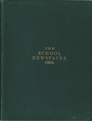 Seller image for The School Newspaper 1892 for sale by Delph Books PBFA Member