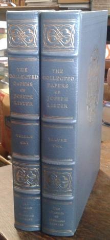 The Collected Papers of Joseph, Baron Lister (2 Volumes Leatherbound) The Classics of Medicine Li...