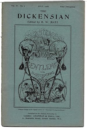 Immagine del venditore per THE DICKENSIAN. Vol. IV. No. 7.; July 1908 venduto da Tavistock Books, ABAA