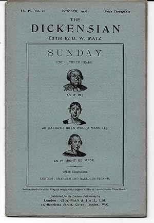 THE DICKENSIAN. Vol. IV. No. 10.; October 1908