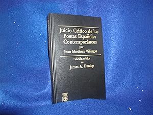 Juicio Critico de los Poetas Espanoles Contemporaneos
