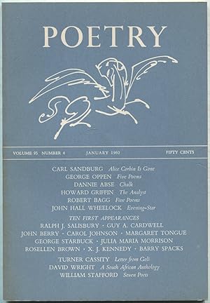 Imagen del vendedor de Poetry: Volume XCV, Number 4, January 1960 a la venta por Between the Covers-Rare Books, Inc. ABAA