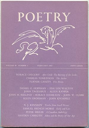 Imagen del vendedor de Poetry: Volume XCIX, Number 5, February 1962 a la venta por Between the Covers-Rare Books, Inc. ABAA