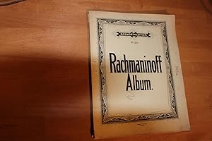 Seller image for Rachmaninoff Album. Auswahl der besten Compositionen. Newly fingered ans revised by Vernon Warner. for sale by Bockumer Antiquariat Gossens Heldens GbR