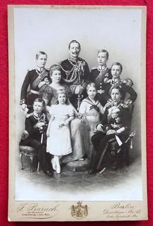 Orig. Fotografie "Kaiser Wilhelm II. und seine Familie"