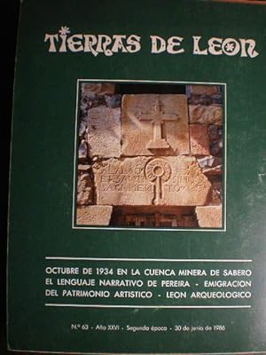 Tierras de León Nº 63 - 30 Junio 1986: Octubre de 1934 en la cuenca minera de Sabero - El lenguaj...