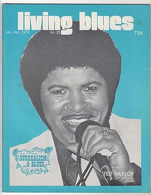 Living Blues 25 (January-February 1976) -- includes "Surrealism and Blues" supplement edited by F...