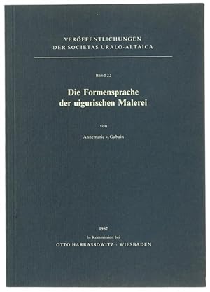 Bild des Verkufers fr DIE FORMENSPRACHE DER UIGURISCHEN MALEREI.: zum Verkauf von Bergoglio Libri d'Epoca