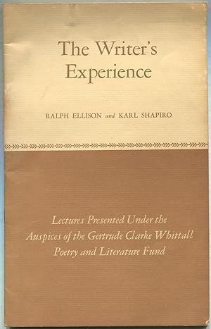 Imagen del vendedor de The Writer's Experience a la venta por Between the Covers-Rare Books, Inc. ABAA