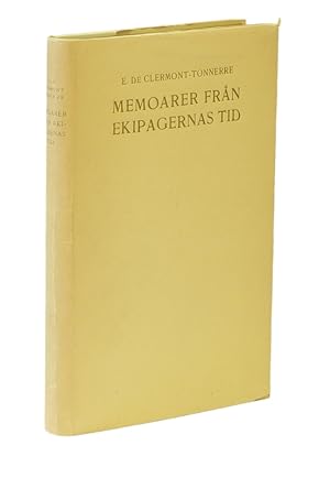 Imagen del vendedor de Memoarer frn ekipagernas tid. Med frord av Olof Rabenius. a la venta por Centralantikvariatet
