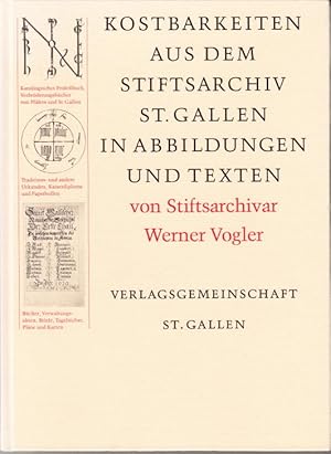 Seller image for Kostbarkeiten aus dem Stiftsarchiv St. Gallen in Abbildungen und Texten. Illustrated. for sale by Centralantikvariatet