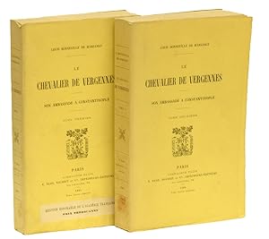 Bild des Verkufers fr Le Chevalier de Vergennes. Son ambassad a Constantinople. 1-2. zum Verkauf von Centralantikvariatet