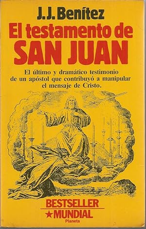 EL TESTAMENTO DE SAN JUAN 1ªEDICION colecc Conteporánea Bestseller Mundial