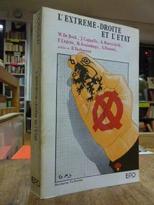 Image du vendeur pour L'extrme-droite et l'tat, preface par Etienne Verhoeyen, mis en vente par Antiquariat Orban & Streu GbR