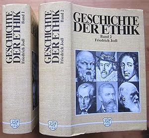 Bild des Verkufers fr Geschichte der Ethik als philosophischer Wissenschaft. Reprint der vierten (Badn 1) bzw. dritten (Band 2) Auflage 1929 und 1923. zum Verkauf von Antiquariat Roland Ggler