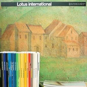 Lotus International 1974-88 - Indici / Indexes