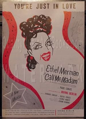 You're Just in Love from the Musical Call Me Madam Sheet Music