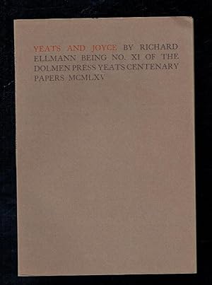 Bild des Verkufers fr Yeats's Quest for Eden. No.IX of the Dolmen Press Yeats Centenary Papers zum Verkauf von Sonnets And Symphonies