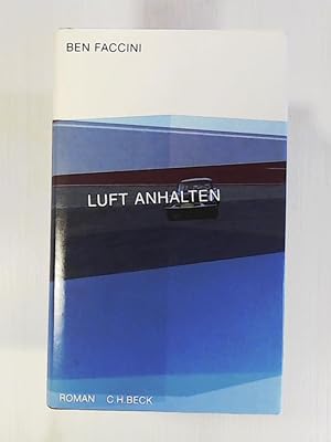 Seller image for Luft anhalten: Roman for sale by Leserstrahl  (Preise inkl. MwSt.)