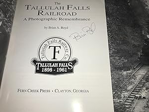 Seller image for Tallulah Falls Railroad a photographic remembrance for sale by Cotswold Rare Books