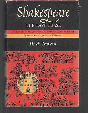 Imagen del vendedor de shakespeare the last phase a la venta por Thomas Savage, Bookseller