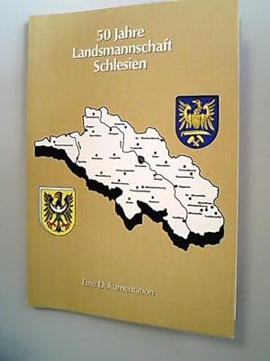 Bild des Verkufers fr 50 Jahre Landsmannschaft Schlesien. Eine Dokumentation. zum Verkauf von Antiquariat Bookfarm