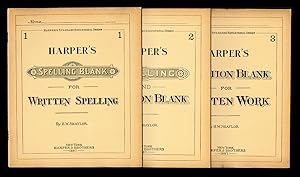 Harper's Spelling Blank for Written Spelling ; Harper's Spelling and Dictation Blank ; Harper's D...