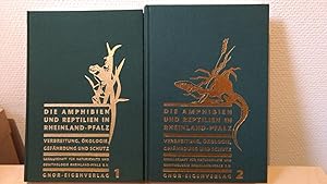 Bild des Verkufers fr Die Amphibien und Reptilien in Rheinland-Pfalz. In zwei Bnden Verbreitung, kologie, Gefhrdung und Schutz zum Verkauf von PlanetderBuecher
