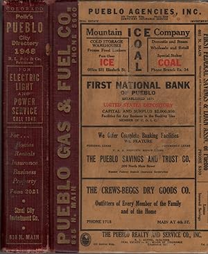 Polk's Pueblo (Pueblo County, Colo.) City Directory 1948: Buyers' Guide and a Complete Business D...