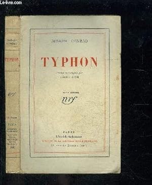 Image du vendeur pour Typhon mis en vente par Des livres et nous