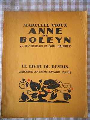 Bild des Verkufers fr Anne de Boleyn - 28 bois originaux de Paul Baudier zum Verkauf von Frederic Delbos