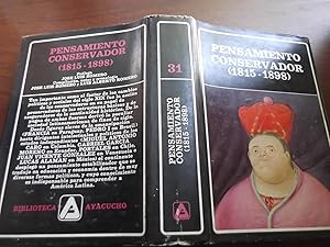 Imagen del vendedor de Pensamiento Conservador 1815 - 1898 a la venta por Libreria Babel