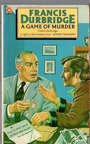 Seller image for A GAME OF MURDER for sale by Mr.G.D.Price