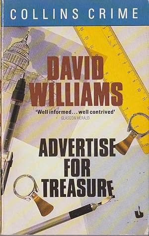 Seller image for ADVERTISE FOR TREASURE for sale by Mr.G.D.Price