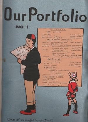 "Our Portfolio No. 1" Manuscript for a 1915 War Magazine